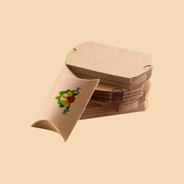 Kraft Pillow Boxes - Image 4